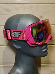 UNI LYŽIARSKE OKULIARE 3F VISON NAKED 2 NEON PINK